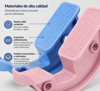 Detalle de materiales de la tabla de estiramiento Nurevio